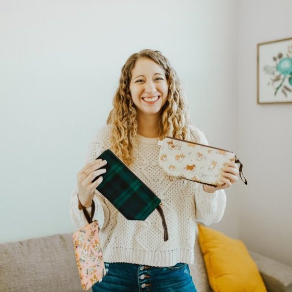 Waterproof Corgi Dumpling Cosmetic Makeup Bag - Picture 6 of 14